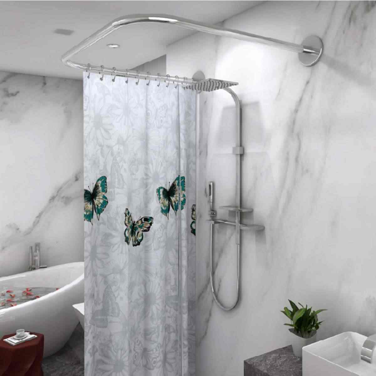 80 inch shower liner